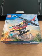 Lego city nr 60411 fire rescue helicopter, Ophalen of Verzenden, Zo goed als nieuw