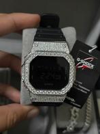 G-Shock DW5600 UBB Iced Out – Moissanite | 925 Silver | GRA, Overige merken, Overige materialen, Verzenden, Polshorloge