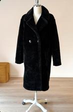 Zwarte nep bontjas - Maat L - Z.G.A.N., Kleding | Dames, Ophalen of Verzenden, Zo goed als nieuw, Maat 42/44 (L), Zwart