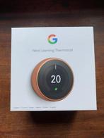 NIEUW Google Nest Learning thermostaat, 3e generatie, copper, Ophalen, Slimme thermostaat, Nieuw