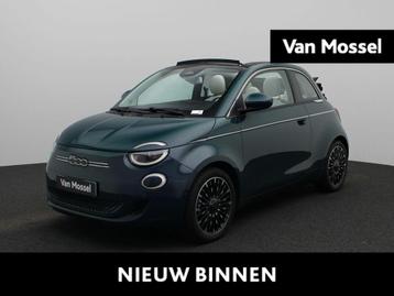 Fiat 500e C La Prima 42 kWh | Cabrio | ECC | Parkeersensoren beschikbaar voor biedingen