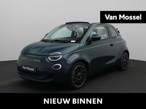 Fiat 500e C La Prima 42 kWh | Cabrio | ECC | Parkeersensoren, Auto's, Fiat, Bedrijf, Te koop, 500E, ABS, Achteruitrijcamera, Adaptive Cruise Control