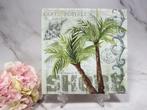 Ambiente knutsel servetten palm bomen nr 496 decoupage, Nieuw, Ophalen of Verzenden, Materiaal