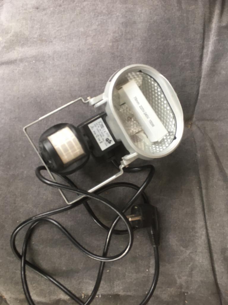 Halogeen sensor buitenlamp, Tuin en Terras, Wandlamp, Nieuw, Ophalen of Verzenden, Netvoeding