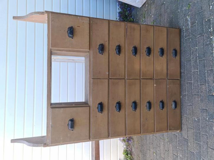 Grote ladekast., Antiek en Kunst, Curiosa en Brocante, Ophalen