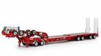 WSI 4X8 DROP DECK SWINGWING TRAILER + 2X8 DOLLY - DRAKE, Hobby en Vrije tijd, Modelauto's | 1:50, -, -, Nieuw, Ophalen of Verzenden