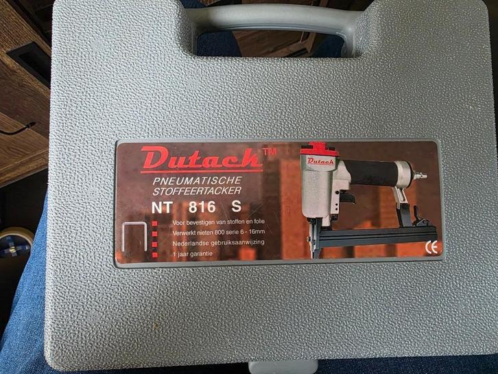 te koop Dutack NT816 S Nietentacker, Doe-het-zelf en Verbouw, Gereedschap | Handgereedschap, Zo goed als nieuw, Ophalen of Verzenden