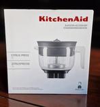 KitchenAid 5KSB1CPA citruspers - nieuw - zwart + grijs, Witgoed en Apparatuur, Ophalen of Verzenden, Nieuw, Blender-accessoire