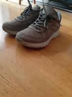 Ecco exostride dames schoenen 38 taupe grijs nubuck leer, Ophalen of Verzenden, Zo goed als nieuw, Schoenen