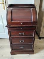 koloniaal teak  secretaire, Ophalen, Zo goed als nieuw