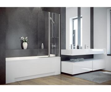 BADSCHERM 80x140 cm inklapbaar beschikbaar voor biedingen
