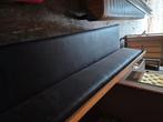 Muur banken  keuken  kantine buitenhuis, Huis en Inrichting, Banken | Complete zithoeken, Ophalen of Verzenden, Zo goed als nieuw