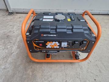 Huttenberg stille generator / aggregaat 3,3 kW – benzine – beschikbaar voor biedingen