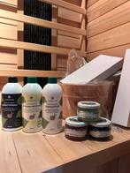 COMBI SAUNA INFRAROOD MET OPGIETKACHEL GRATIS BEZORGD! 🚚, Sport en Fitness, ., Fins of Traditioneel, Ophalen of Verzenden, Zo goed als nieuw