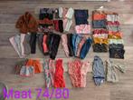 meisjeskleding kledingpakket maat 74 - 80  60 stuks, Ophalen of Verzenden, Gebruikt, Maat 146