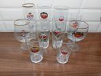 Verzameling Amstel bierglazen 10 stuks, Ophalen of Verzenden, Zo goed als nieuw, Glas of Glazen, Amstel