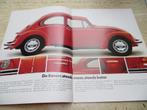 Folder Volkswagen Kever 1200 1976, Boeken, Auto's | Folders en Tijdschriften, Volkswagen, Verzenden, Zo goed als nieuw, Volkswagen