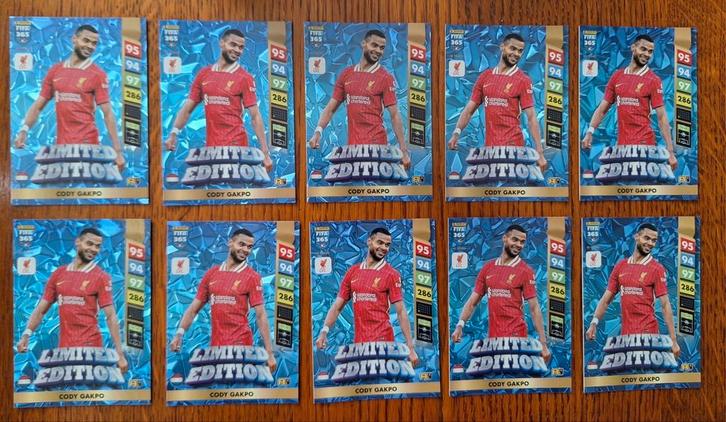 Panini fifa 365 2025 lim ed. Cody Gakpo en Jude Bellingham, Verzamelen, Sportartikelen en Voetbal, Nieuw, Poster, Plaatje of Sticker