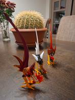 Te koop 3 murano glazen hanen zie foto"s, Ophalen of Verzenden