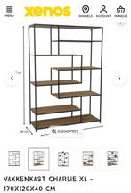 Vakkenkast, Huis en Inrichting, Kasten | Wandmeubels, Ophalen, 25 tot 50 cm, Minder dan 150 cm