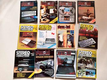 Vintage audio tijdschriften Stereo Beeld & Test (12x) beschikbaar voor biedingen