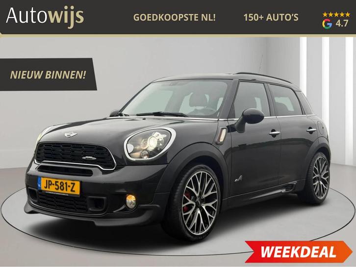 Mini Mini Countryman 1.6 John Cooper Works ALL4|PANO|AUT|LED, Auto's, Mini, Bedrijf, Te koop, Countryman, 4x4, ABS, Airbags, Airconditioning