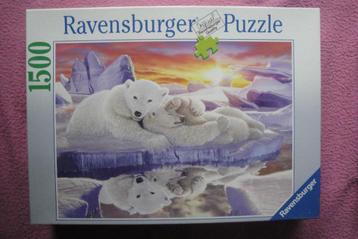 RAVENSBURGER ORIGINAL QUALITY PUZZLE 1.500st.  4.50euro beschikbaar voor biedingen