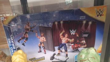 WWE Actiefiguren Set - The Brawl beschikbaar voor biedingen