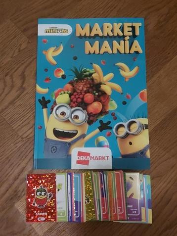 Dekamarkt Minions alle 108 kaartjes + boek beschikbaar voor biedingen