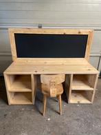 Houten Bureau met Schoolbord, Huis en Inrichting, Bureaus, Ophalen, Gebruikt, Bureau
