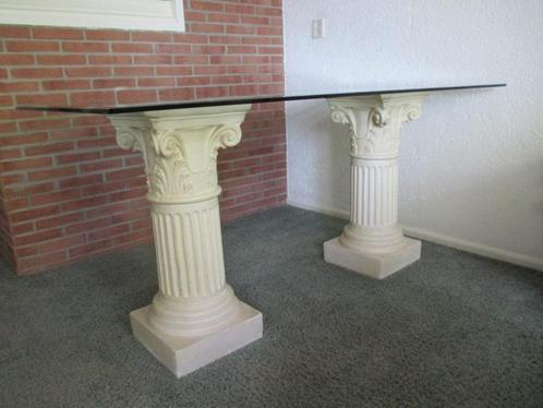 Diverse tafels eettafel salontafel bijzettafel Griekse stijl, Huis en Inrichting, Tafels | Eettafels, Gebruikt, 50 tot 100 cm