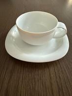 Rosenthal studio-linekopjes Suomi, wit,  met schoteltjes, Ophalen of Verzenden, Zo goed als nieuw, Overige stijlen, Kop(pen) en/of Schotel(s)