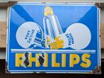 Zeldzaam Philips Emaille Reclamebord - Jaren '30, Ophalen of Verzenden
