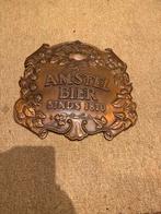 Koperkleurig Amstel Reclamebord - Geen Emaille, Verzamelen, Merken en Reclamevoorwerpen, Ophalen, Gebruikt, Reclamebord