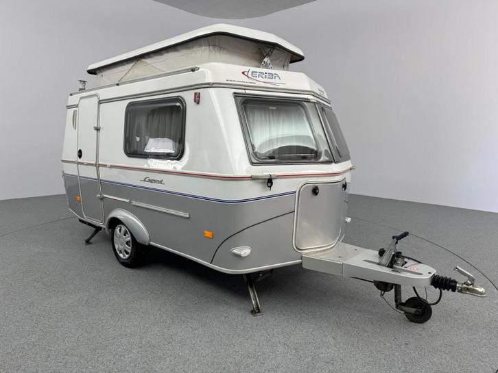 Eriba Touring Puck L 230 GT Legend INCL. STALLING, Caravans en Kamperen, Caravans, Bedrijf, tot en met 2, 500 - 750 kg, Overige