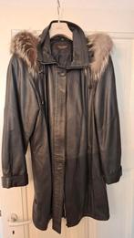 lederen dames jas maat 38, Zwart, Julia.s roma, Gedragen, Ophalen