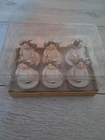 Engeltjes Kaarsjes - Set van 6, Overige materialen, Crème, Ophalen of Verzenden, Zo goed als nieuw
