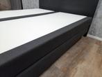 GRATIS BEZORGEN | Zeer Mooi Antraciet Boxpring Bed, Info@banxtel.nl, 3194DC, Tweepersoons, Ophalen of Verzenden