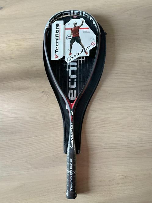 Tecnifibre Carboflex 125S Squash Racquet, Sport en Fitness, Squash, Nieuw, Racket, Met hoes, Ophalen of Verzenden
