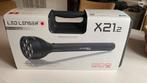 LED LENSER X21.2, Ophalen of Verzenden, Zo goed als nieuw, Batterij