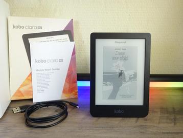 Kobo Clara HD ereader, als nieuw + doosje + laadkabel beschikbaar voor biedingen