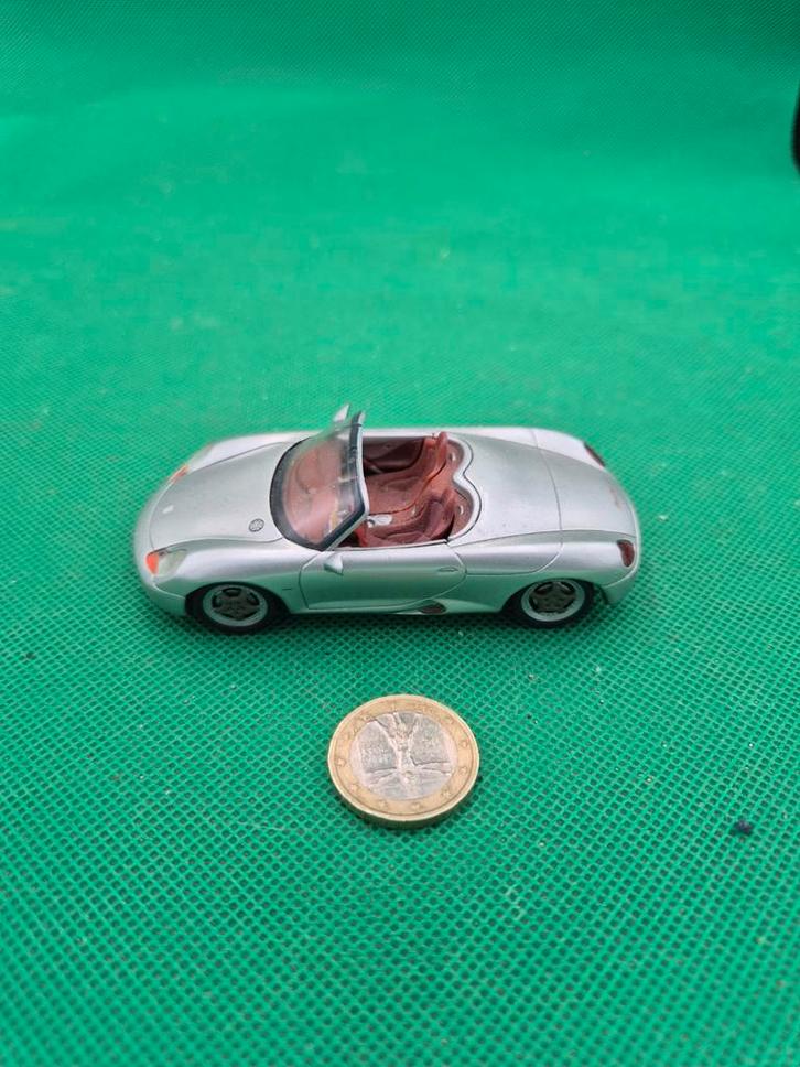 721 porsche boxster 1/43 minischamps, Hobby en Vrije tijd, Modelauto's | 1:43, Zo goed als nieuw, Auto, Ophalen of Verzenden