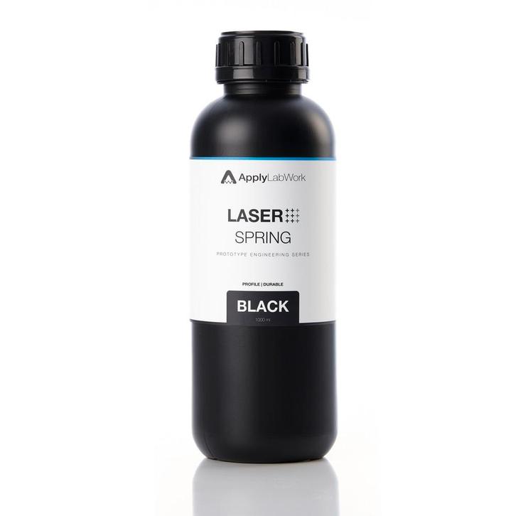 Applylabwork SLA Formlabs Spring Flexible Black 1kg, Computers en Software, 3D-printerbenodigheden, Nieuw, Ophalen of Verzenden