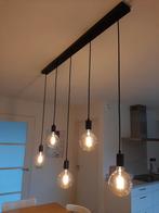 Hanglamp, 5 dimbare lichtpunten, hoogte flexibel, Huis en Inrichting, Lampen | Hanglampen, Ophalen, Overige materialen, Zo goed als nieuw