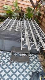 Microtruss,truss driehoek,aluminium truss 18 meter, Ophalen of Verzenden, Zo goed als nieuw, Overige typen, Minder dan 2 meter
