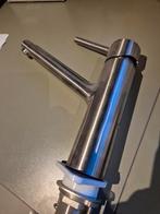 Franke Orbit geborsteld RVS kraan, Doe-het-zelf en Verbouw, Sanitair, Ophalen of Verzenden, Zo goed als nieuw, Rvs, Kraan
