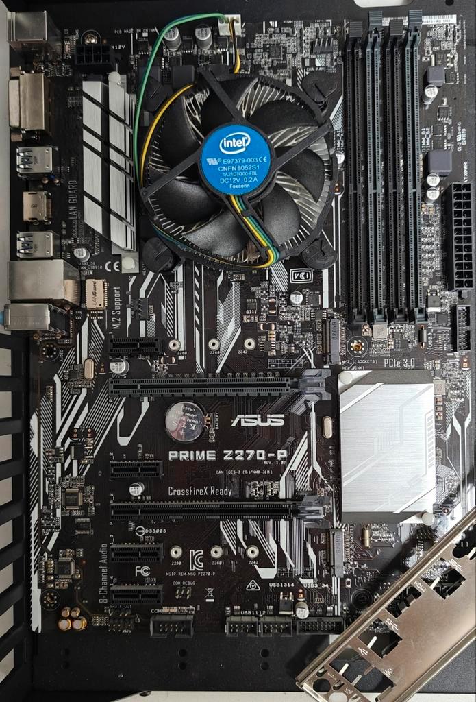 i5 7400 met Asus Prime Z270-P Moederbord Set, Computers en Software, Moederborden, Gebruikt, Intel, DDR4, Ophalen