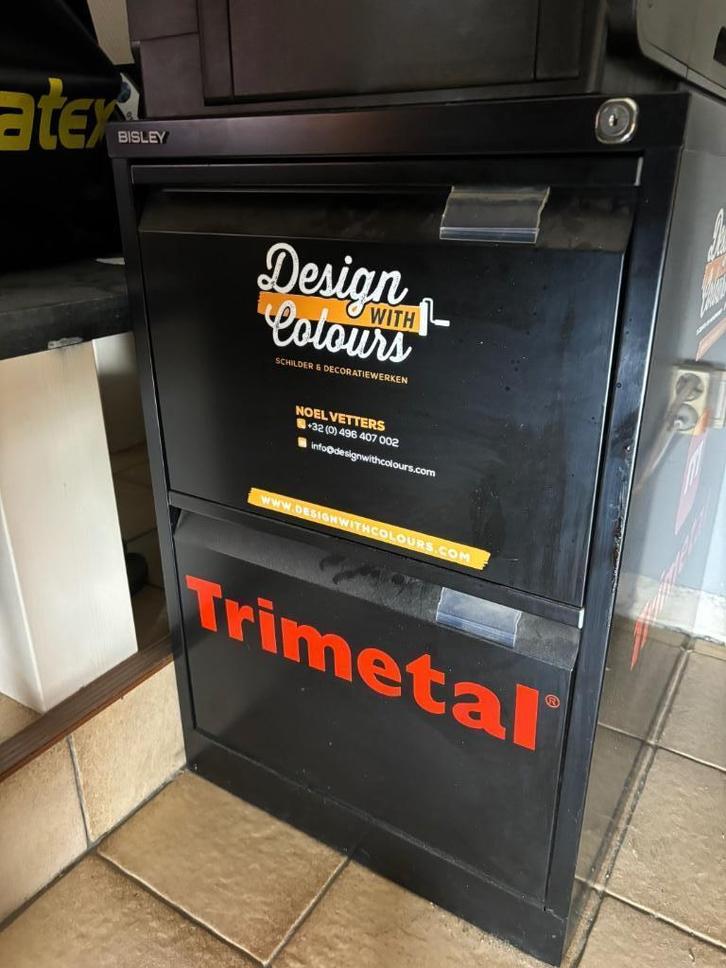 Dossierkast Bisley Premium voor opbergen hangmappen, Huis en Inrichting, Kasten | Roldeurkasten en Archiefkasten, Zo goed als nieuw