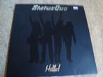 Status quo hello!, Ophalen of Verzenden, Zo goed als nieuw, 12 inch