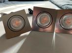 3x inbouwspots led, Ophalen, Zo goed als nieuw, Led